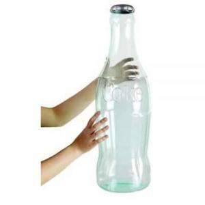 코카콜라 Coca-Cola 55.9cm(22인치) 투명 보틀 뱅크미국산 제품 448619