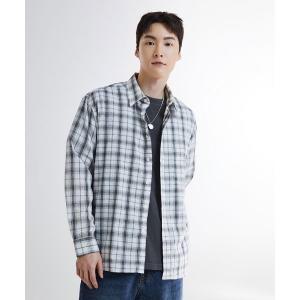 스파오 SPAO 체크 긴팔 셔츠_SPYCE24M08