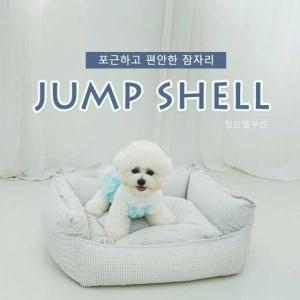 레드퍼피 푹신Shell 사각방석 애견용품