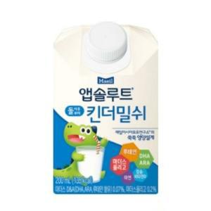 18731823-[매일유업] 매일유업 앱솔루트 킨더밀쉬 200ml (리뉴얼) 24개