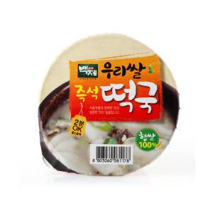 백제 우리쌀 즉석 떡국 163g X 24개