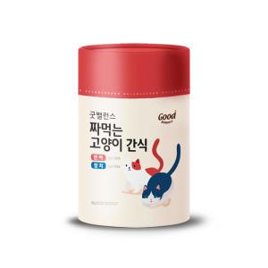 굿밸런스 짜먹는 고양이 간식 (참치30p+연어30p)