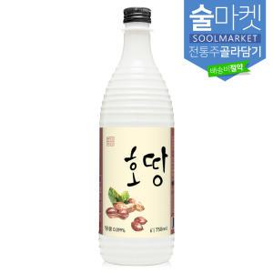 [품질보장]배혜정도가농업법인 호땅 6도 750ml 호도 땅콩 막걸리형 전통주