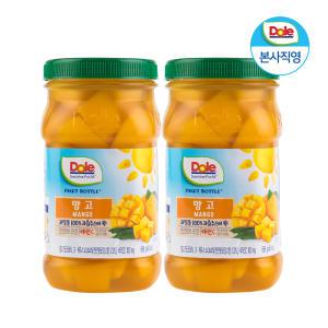 Dole 후룻바틀 망고 666g x 2개입 과일 통조림