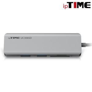 IPTIME UC306SD USB3.1 TYPE-C  6IN1 멀티 허브 USB 3포트+PD+SD/TF리