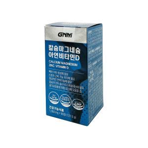 GNM자연의품격 칼슘 마그네슘 아연 비타민D 1350mg x 90정