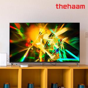 더함 43인치 스마트 TV UA431QLED VA 안드로이드 4K UHD 퀀텀닷 LED 중소기업 티비++