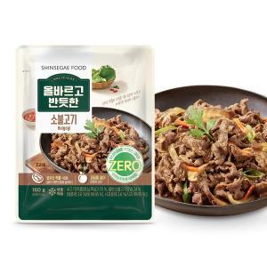 [하프클럽/올반](m)올바르고 반듯한 소불고기 160g x 7팩