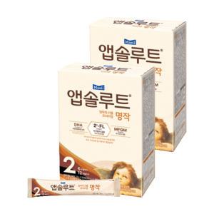 매일유업 앱솔루트 명작 2FL 2단계 스틱 20개입 2팩