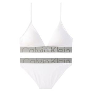 [Calvin Klein]CK 여성 브라렛+팬티 세트 QF6990+QF6993 WHITE