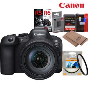 (캐논천국) 정품 R6 Mark II+RF 24-105 F4L IS USM KIT +추가정품배터리+가이드북+128GB+보호필름+포켓융+리뷰시 호야필터