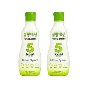 알티스트 설탕대신 스테비아 시럽, 330g, 2개