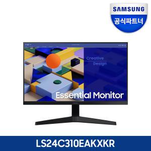 삼성전자 S24C310 24인치 베젤리스 IPS 75Hz LED 컴퓨터 모니터 LS24C310EAKXKR