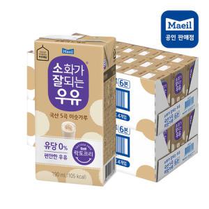 매일유업 소화가잘되는우유 미숫가루 190ml 48팩