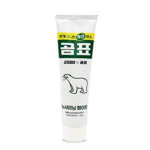 2080X곰표 치약120g/ 샤이닝 화이트/ 잇몸질환예방/