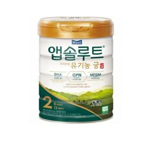 매일 앱솔루트 유기농 궁 2단계 (6~12개월) 800g X 6캔