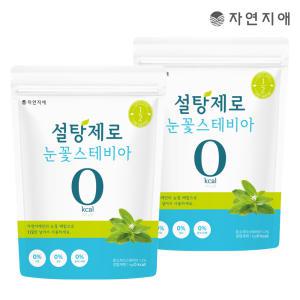 자연지애 설탕제로 눈꽃 스테비아 1kg x 2봉