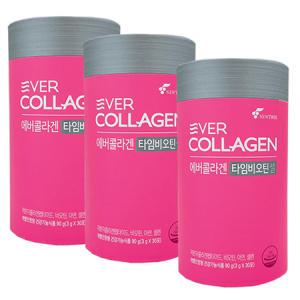 에버콜라겐 타임 비오틴 셀 3g x 30포 3통