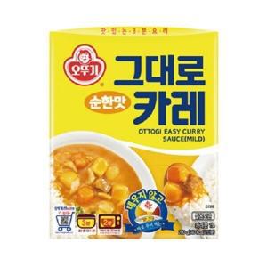 오뚜기 그대로카레 순한맛200g  x  12개 /