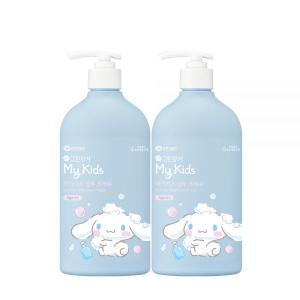 그린핑거 마이키즈 프레쉬 산리오 샴푸(시나모롤) 500ml X 2EA / 어린이샴푸,베이비샴푸,키즈삼푸,대용량,