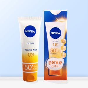 니베아 선 영 에이지 페이스 선크림 50ml / 쫀쫀밀착 보습 선케어