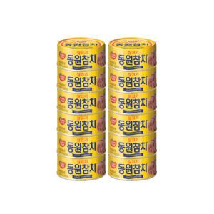 동원 라이트 스탠다드 참치 150g X 12개 (원터치)