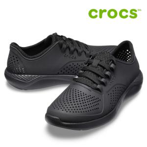 크록스 운동화 /H12- 204967-060 / Mens LiteRide Pacer Black