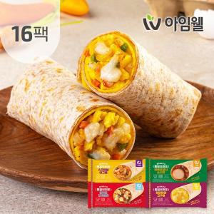 [아임닭] 닭가슴살 통밀브리또 120g 4종 16팩