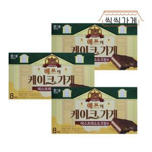 [씩씩가게] 예쓰의 케이크 가게 에스프레소&크림맛 280g x 3ea