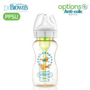 갤러리아 닥터브라운 와이드넥 옵션스플러스 PPSU젖병 270ml(2P)