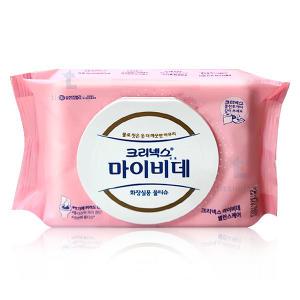 크리넥스 마이비데 밸런스케어 물티슈 캡형 40매x1팩