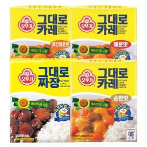 [오뚜기] 그대로 카레 200g x 24개/순한맛/매운맛/짜장[29666526]