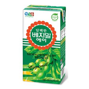 정식품 담백한 베지밀 에이 두유 190ml 24팩