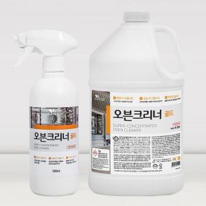 [신세계몰]코코즈 오븐크리너 골드 주방 후드 기름때 제거 4L+500ml