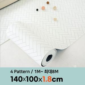 18T PVC 층간소음방지 롤매트 폭 140cm x 1m