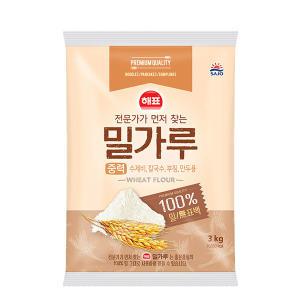 사조해표 중력 밀가루 3kg