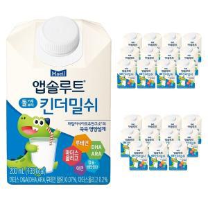 매일유업 앱솔루트 킨더밀쉬 200ml 24팩