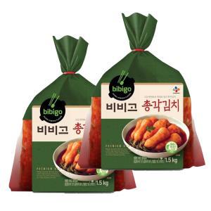 비비고 총각김치 1.5kg 2개