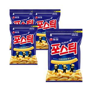 [신세계몰]농심 포스틱 280g x 4개/ 감자 과자 대용량 지퍼팩