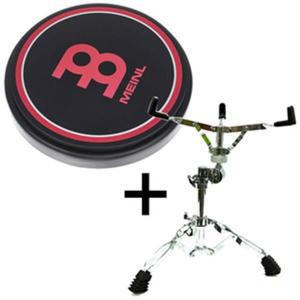 Meinl (메이늘) 12인치 고무 연습패드 스네어 스탠드 포함 MPP-12+JB-S-2C