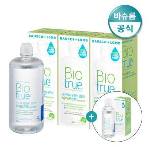 바슈롬 바이오트루 500ml x 3개 + 60ml 바이오트루 증정