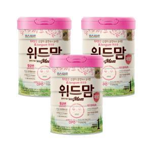 파스퇴르 위드맘 제왕분유1단계 750g(3캔)