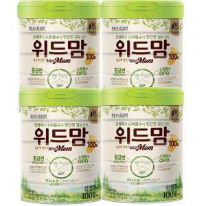 파스퇴르 위드맘 신생아 100일분유 750g(4캔)