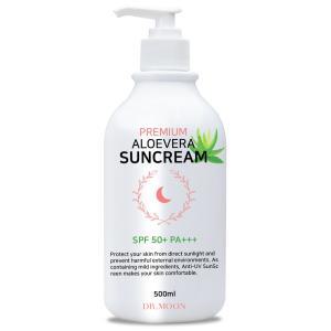 (1+1) 프리미엄 대용량 알로에베라 선크림 SPF50+ PA+++, 500ml, 1개 2set 1302527