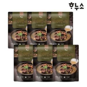 [NS홈쇼핑]하누소 우거지갈비탕 700g x 6팩[33221392]