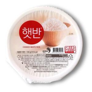 맛있는 즉석밥 햇반 백미 210g 24개 36개 48개