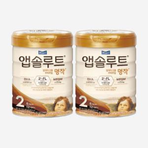 앱솔루트 엄마의 선물 프리미엄 명작 2FL 2단계 800g 2개