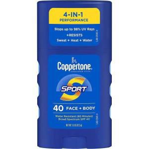 Coppertone 코퍼톤 스포츠 선스크린 선크림 로션 선스틱 스틱 SPF40 42.5g