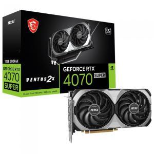 -MSI 지포스 RTX 4070 SUPER 벤투스 2X OC D6X 12GB (정품) 그래픽카드 VGA