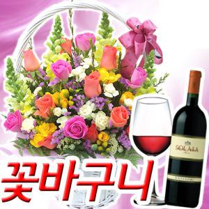 플로리스트가 직접만든 고급꽃바구니[전국3시간 꽃배달서비스]프로포즈,축하,생일등_